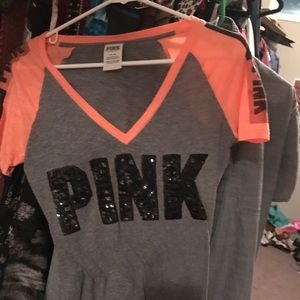 VS PINK GLITTER SHIT